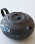 Cloud and Bird Teapot Wide