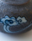 Cloud and Bird Teapot Wide