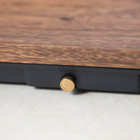 Carved Walnut Tea Tray