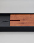 Steel & Bamboo Tea Tray