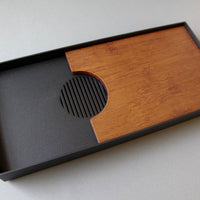 Steel & Bamboo Tea Tray