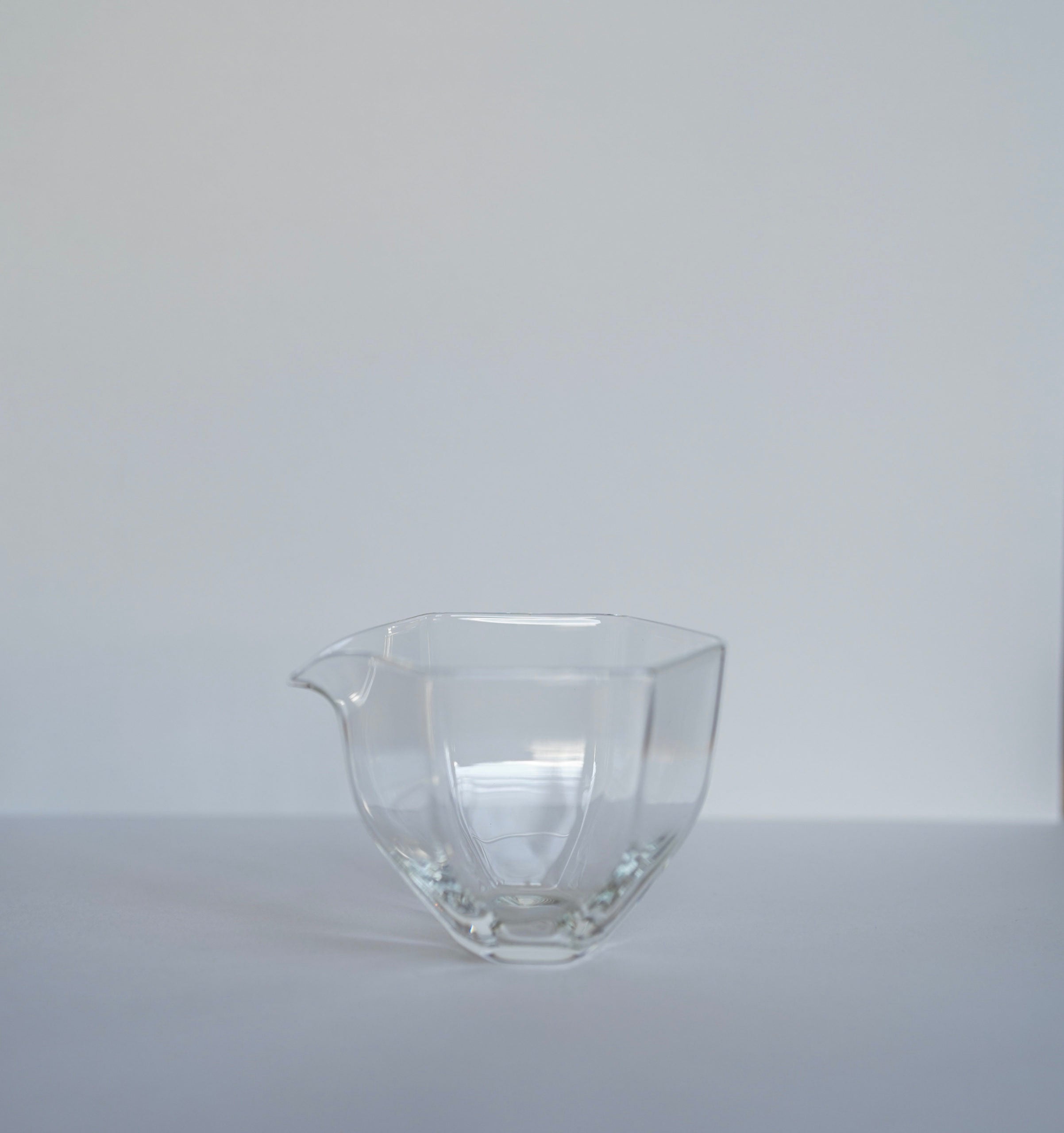 Clear Glass Gongfu Tea Pitcher (Cha Hai)