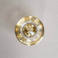Golden Mountain Glass Tea Cup