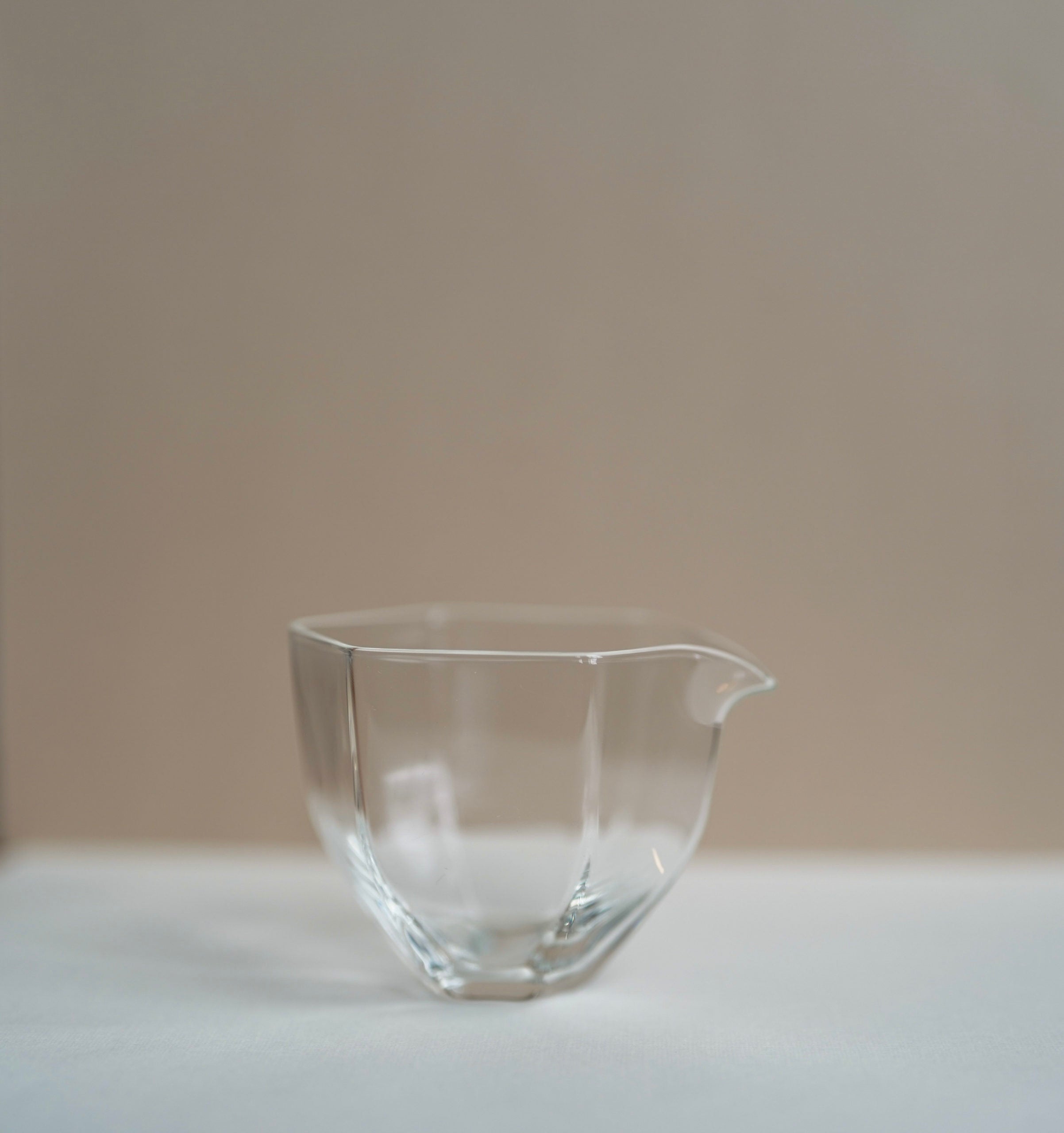 Clear Glass Gongfu Tea Pitcher (Cha Hai)