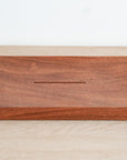 Carved Walnut Tea Tray