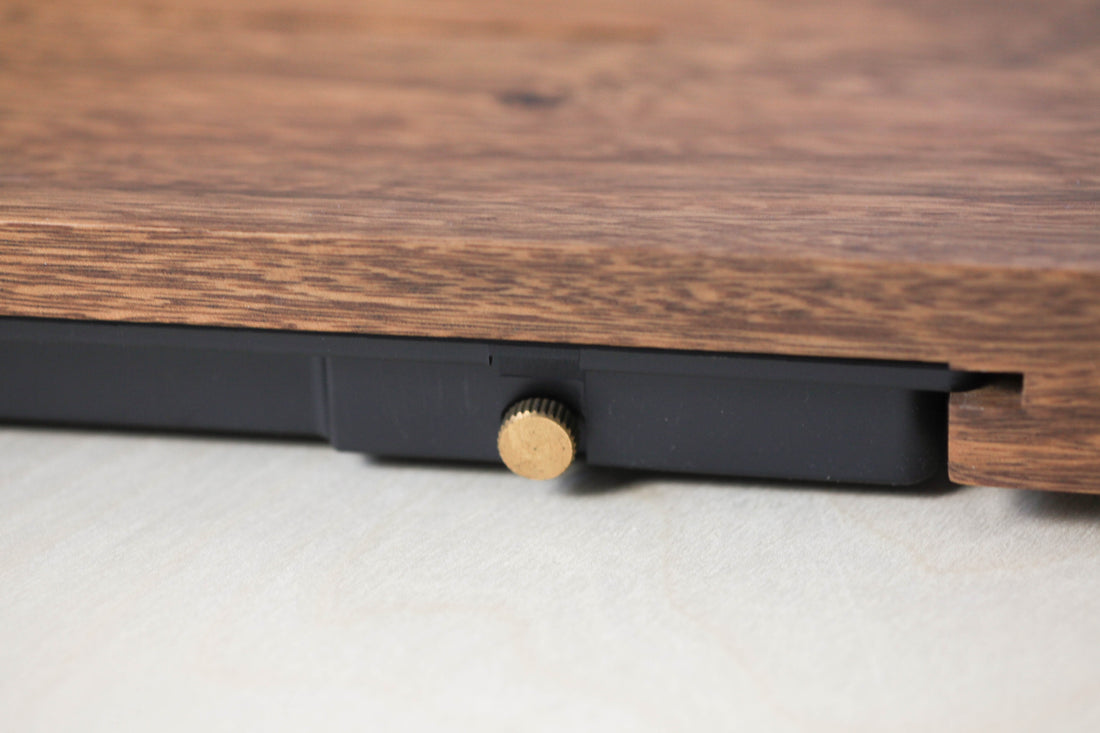 Carved Walnut Tea Tray