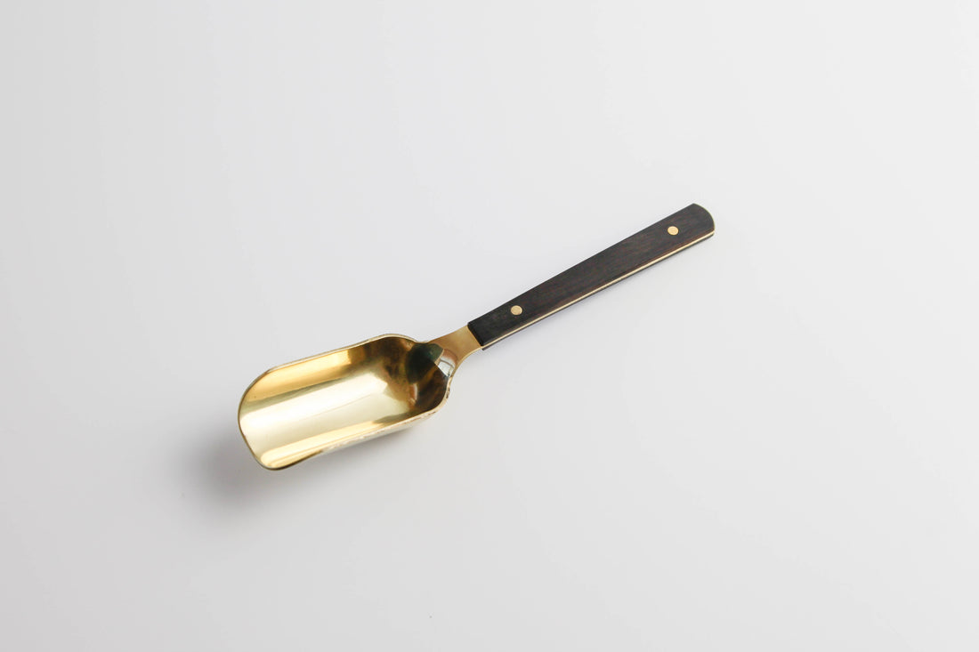 Wood Handled Tea Scoop