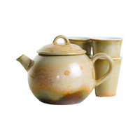 Soda Glazed Teapot Set #66