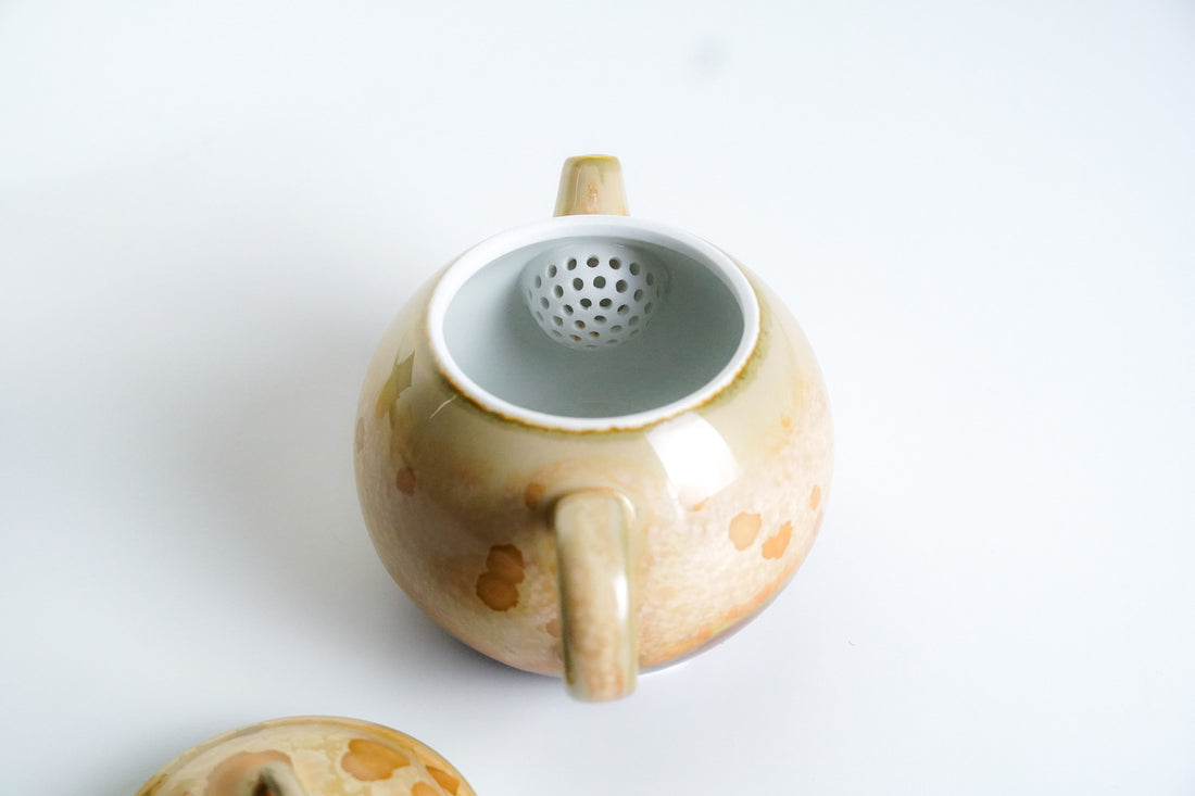 Soda Glazed Teapot Set #66