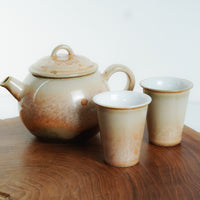 Soda Glazed Teapot Set #66