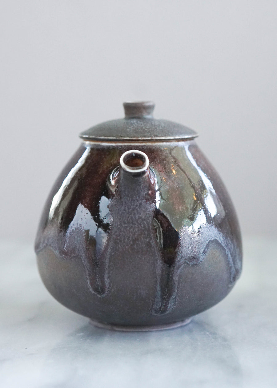 Soda Glazed Teapot #21