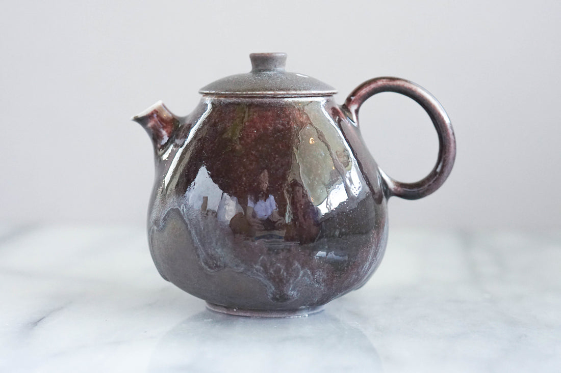 Soda Glazed Teapot #21